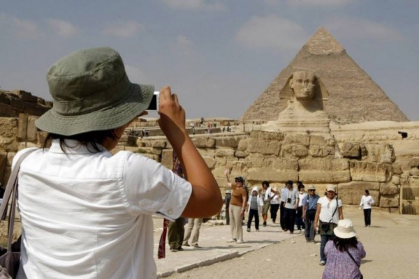русский турист в египте
